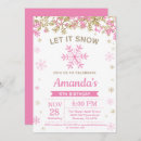 Search for let it snow invitations Snowflake