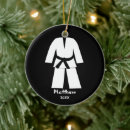 Search for black belt ornaments Taekwondo