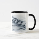 Recherche de cannelure mugs bouteilles Plan rapproché