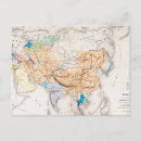 Search for vintage map of asia postcards Countries