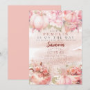 Search for pink pumpkin birthday invitations Flowers
