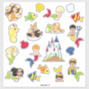 Search for large fish stickers For kids