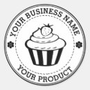 Search for cupcake logo stickers Homemade