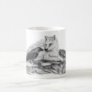 Search for black white wolf mugs Animal