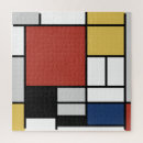 Recherche de mondrian puzzles Rouge