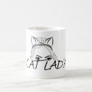 Search for peeking cat mugs Black and white