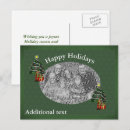 Recherche de elfe noël cartes postales Arbre