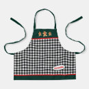 Search for gingerbread men aprons Kitchen