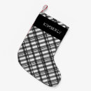 Search for tartan christmas stockings Elegant