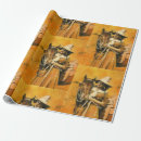 Search for vintage cowgirl wrapping paper Wild west