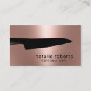 Search for knife business cards Restaurant