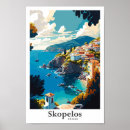 Recherche de vacances de ski posters Illustration