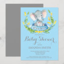 Recherche de éléphants bleus invitations Mignon