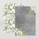 Recherche de blanc gris invitations Floral
