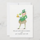 Recherche de irlandais chanceux invitations Patrick
