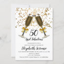 Recherche de gold confetti anniversaire invitations Tendance