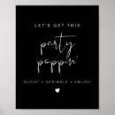 Search for snacks sign wedding signs Black and white