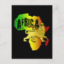 Recherche de drapeau reggae cartes postales Lion