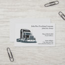 Recherche de semi remorque cartes visite Conducteur de camion
