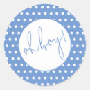 Search for blue polka dot stickers Modern