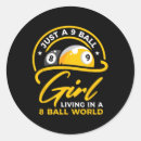 Search for 9 ball pool stickers Billiards player