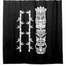 Search for tiki shower curtains Polynesian