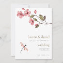 Search for dragonfly save the dates Minimalist