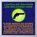 Search for concealed posters Gun rights
