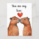 Search for capybaras postcards Animals