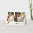 Search for floral wedding thank you cards Simple