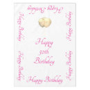 Search for 50th birthday tablecloths For her