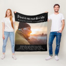 Search for in loving memory blankets Tribute