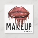 Recherche de lèvres roses cartes visite Customer