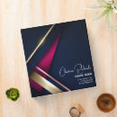 Recherche de rose gold binders Luxe