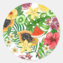 Search for mixed fruit stickers Tropical