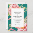 Search for pink and teal invitations Chic