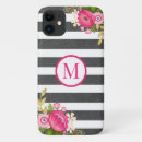 Search for floral stripes iphone cases Girly