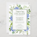 Search for hydrangea engagement party invitations Floral