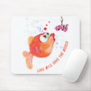 Search for fish drawing mousepads Funny