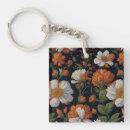 Search for orange white keychains Botanical