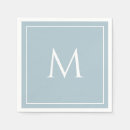 Search for monogram napkins Typography