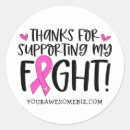 Search for breast cancer support stickers Cute
