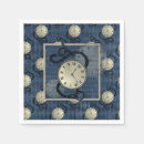 Search for steampunk napkins Blue