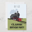Search for railroad invitations Locomotive