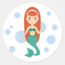 Search for mermaid girl stickers Bubbles