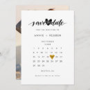 Recherche de calendar wedding save the dates Élégant