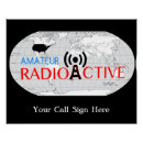 Recherche de fréquence posters Radio amateur