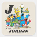 Search for sesame street square stickers Character