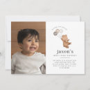 Search for brown bear birthday invitations Teddy