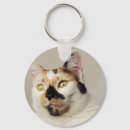 Search for calico round keychains Cat